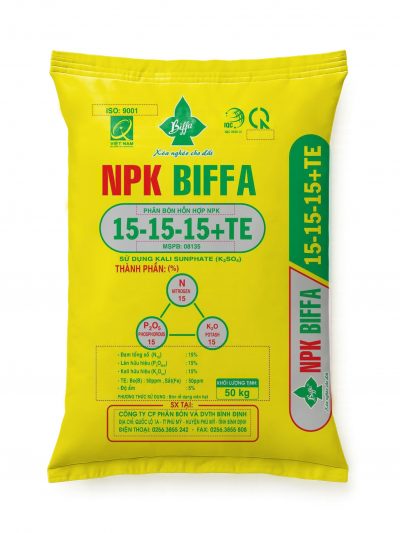 NPK BIFFA PHÂN BÓN HỖN HỢP NPK 15-15-15+TE