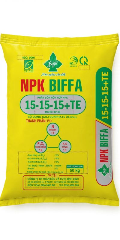 NPK BIFFA PHÂN BÓN HỖN HỢP NPK 15-15-15+TE