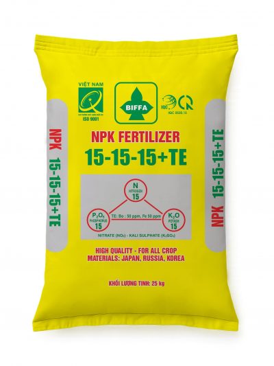 PHÂN BÓN HỖN HỢP NPK BIFFA 15-15-15+TE