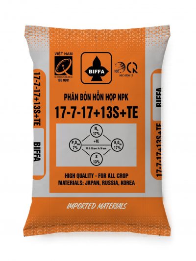 PHÂN BÓN HỖN HỢP NPK BIFFA 17-7-17+13S+TE