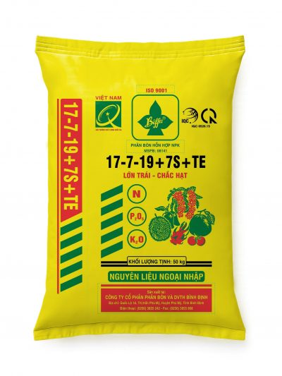 PHÂN BÓN HỖN HỢP NPK BIFFA 17-7-19+7S+TE
