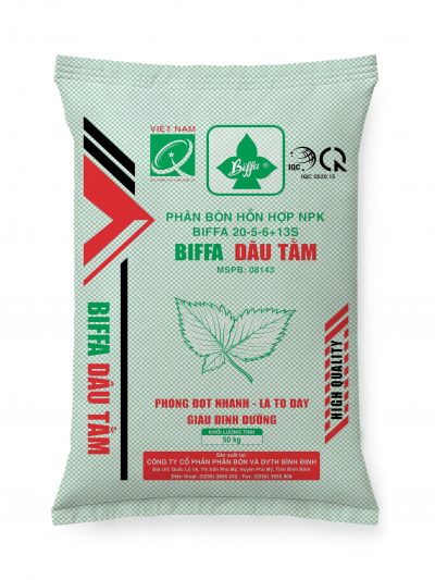 NPK BIFFA 20-5-6+13S DÂU TẰM