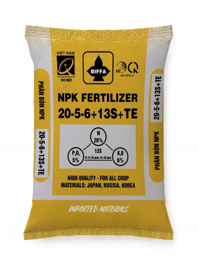 NPK FERTILIZER 20-5-6+13S+TE