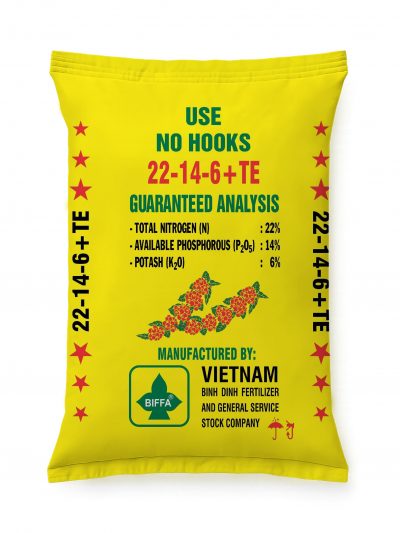 PHÂN BÓN HỖN HỢP NPK BIFFA 22-14-6+TE