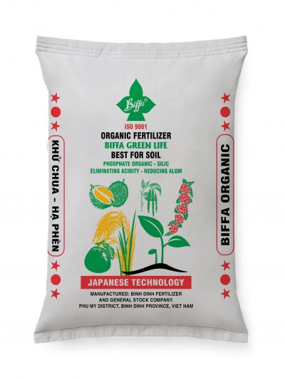 PHÂN BÓN HỮU CƠ KHOÁNG  HC BIFFA 3-3-2+15 (ORGANIC FERTILIZER)